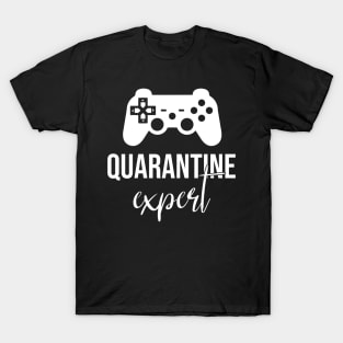 Quarantine Video Game - Play Game Expert T-Shirt